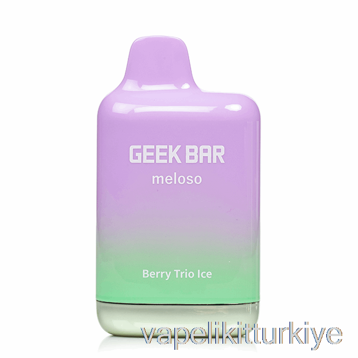 Vape Elektronik Sigara Geek Bar Meloso Max 9000 Tek Kullanımlık Berry Trio Buz